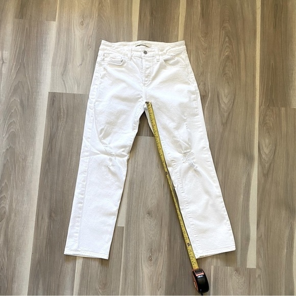 Joe’s The Scout white destroyed button fly jeans. Size 27 - Picture 6 of 11